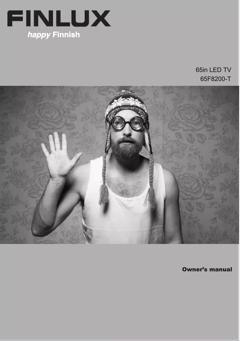 First page image of the manual for 65F8200-T