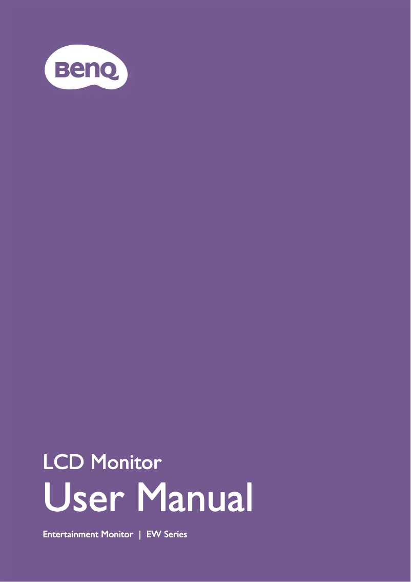 Image de la première page du manuel de l'appareil EW2480