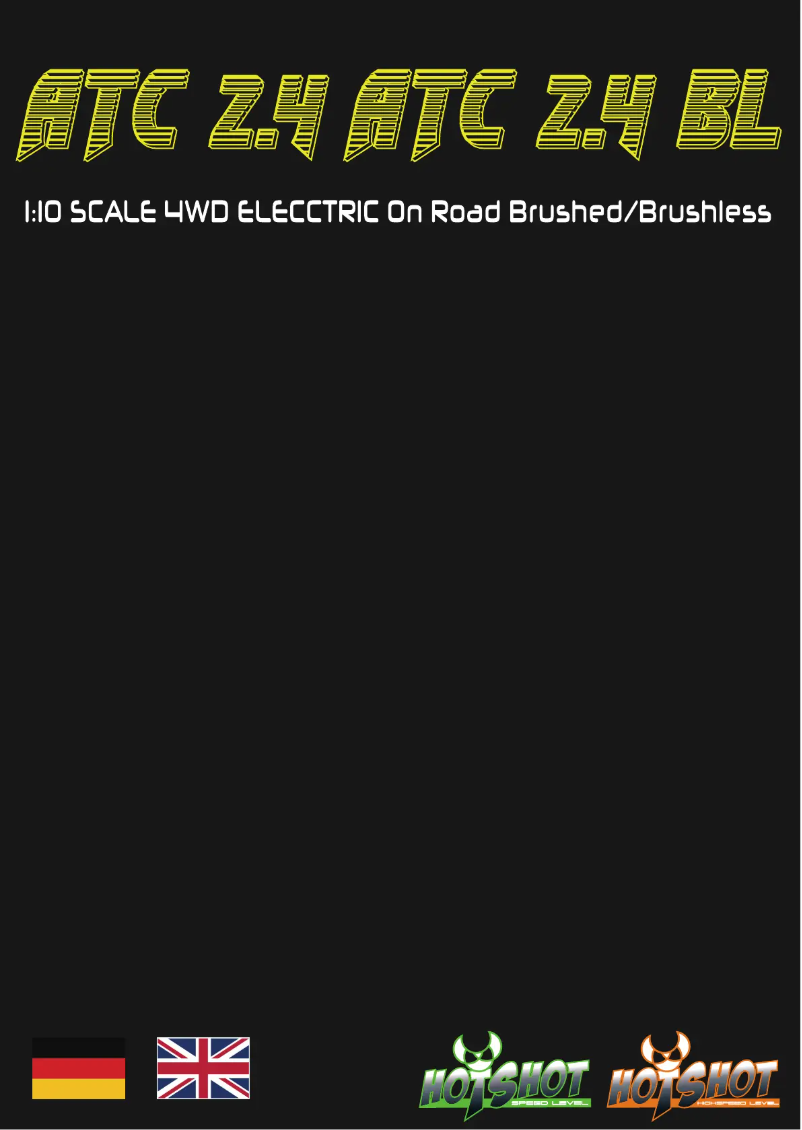 Page 1 of the manual User Manual Absima ATC 3.4 BL