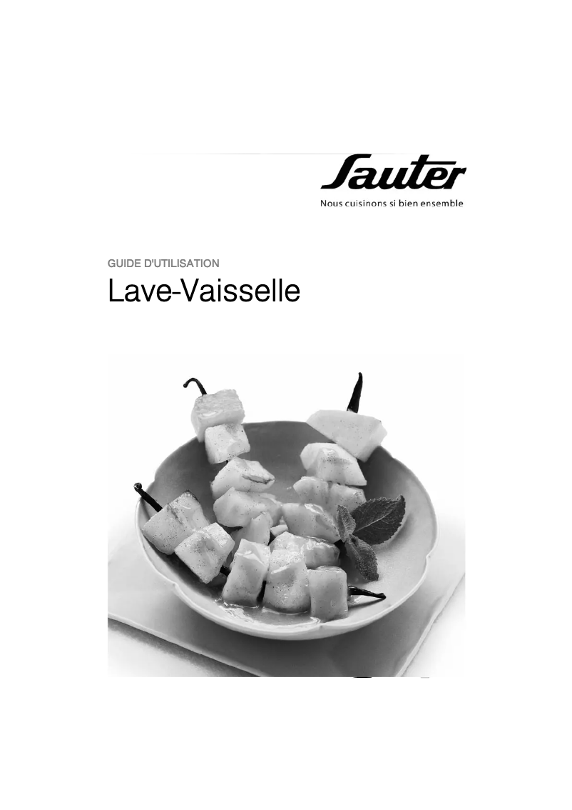 Page 1 of the manual User Manual Sauter SVH92WF1