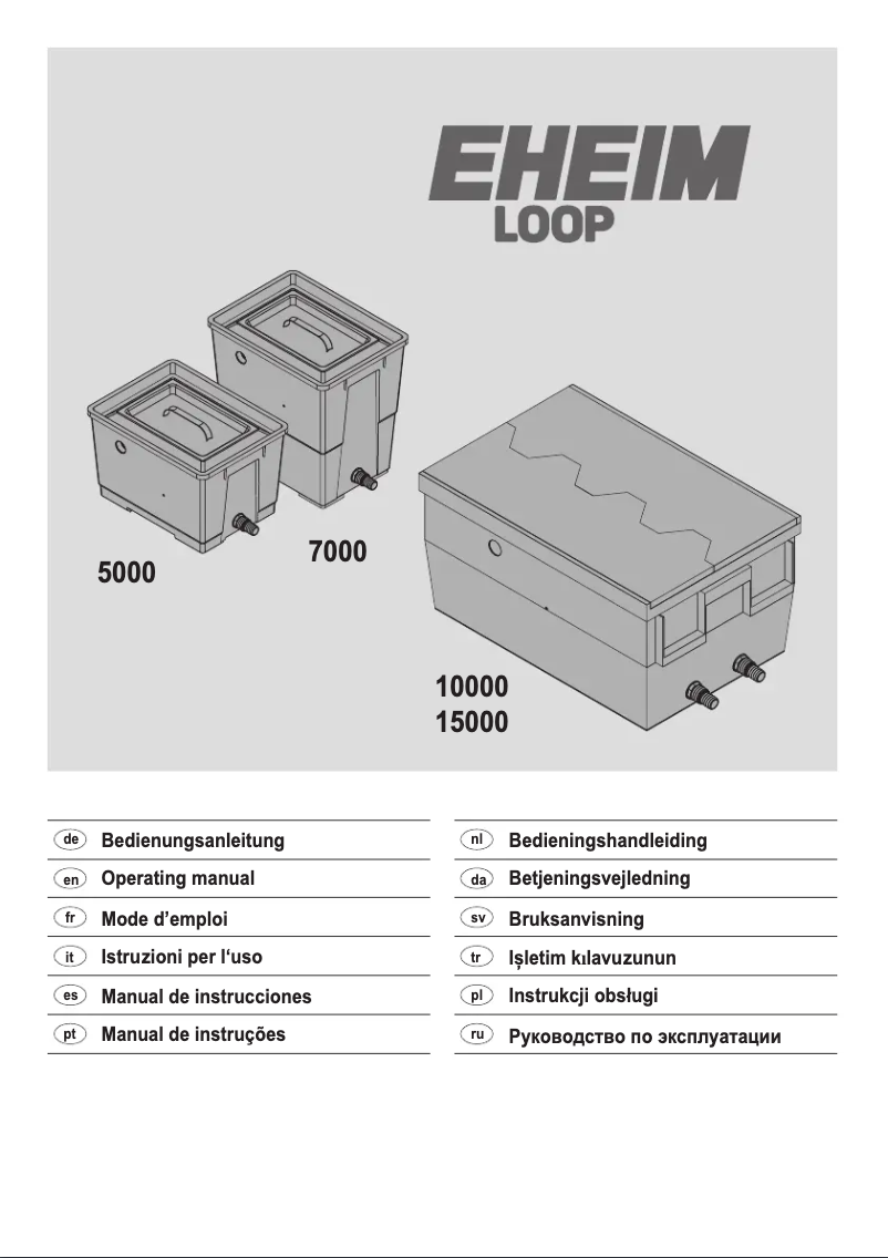 First page image of the manual for Loop 7000