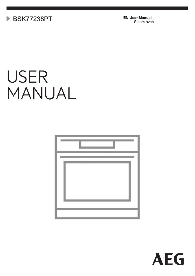 Page 1 of the manual User Manual AEG BSK77238PT