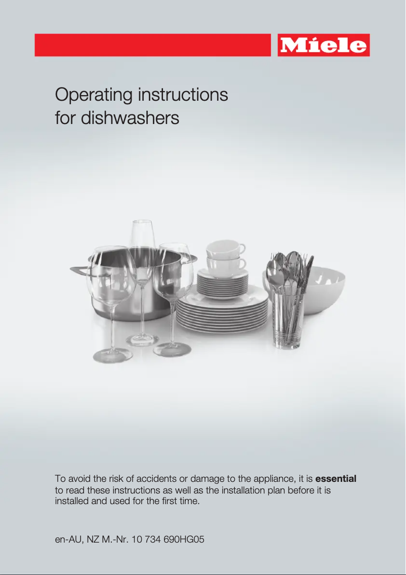 First page image of the manual for G 4930 i Jubilee