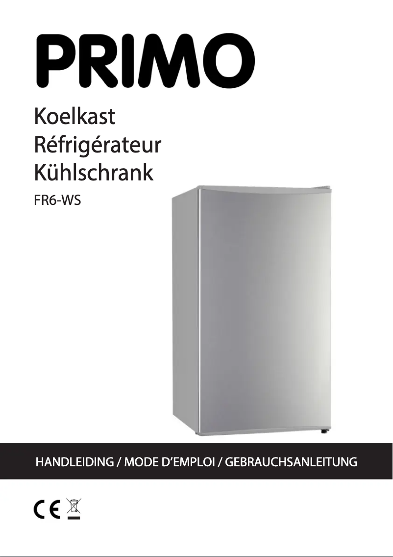 Page 1 of the manual User Manual Primo FR6-WS