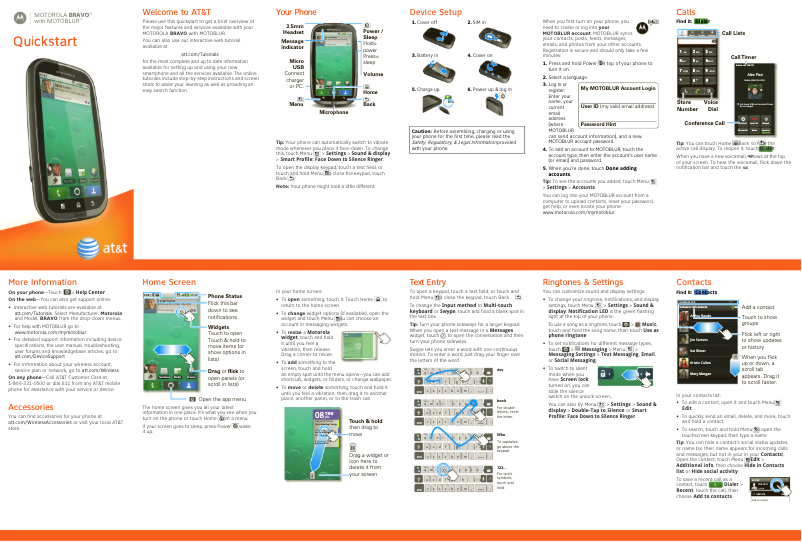First page image of the manual for Talkabout PMR446 T 5512