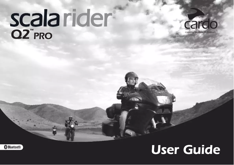 First page image of the manual for Scala rider Q2 Pro