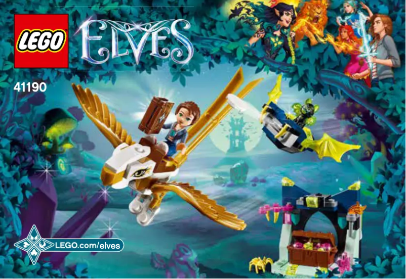 First page image of the manual for Elves 41190