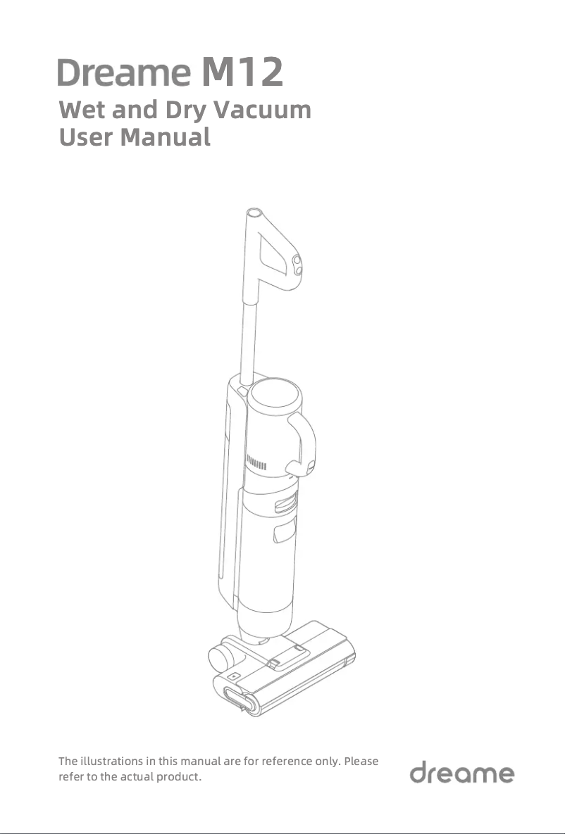 Page 1 of the manual User Manual Dreame M12