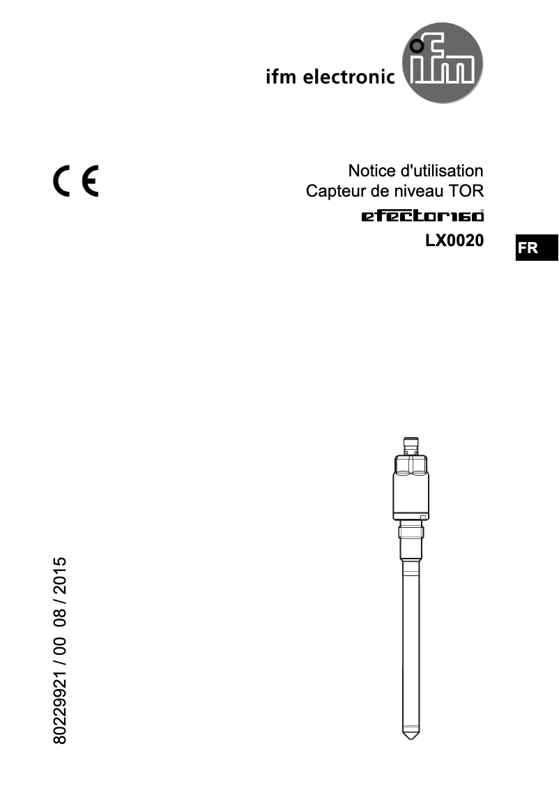 First page image of the manual for LX0020