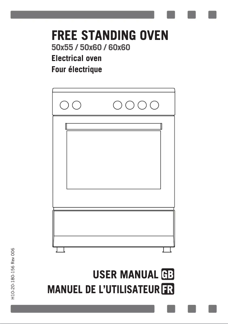 Page 1 of the manual User Manual Rosieres RCVM573PN/E