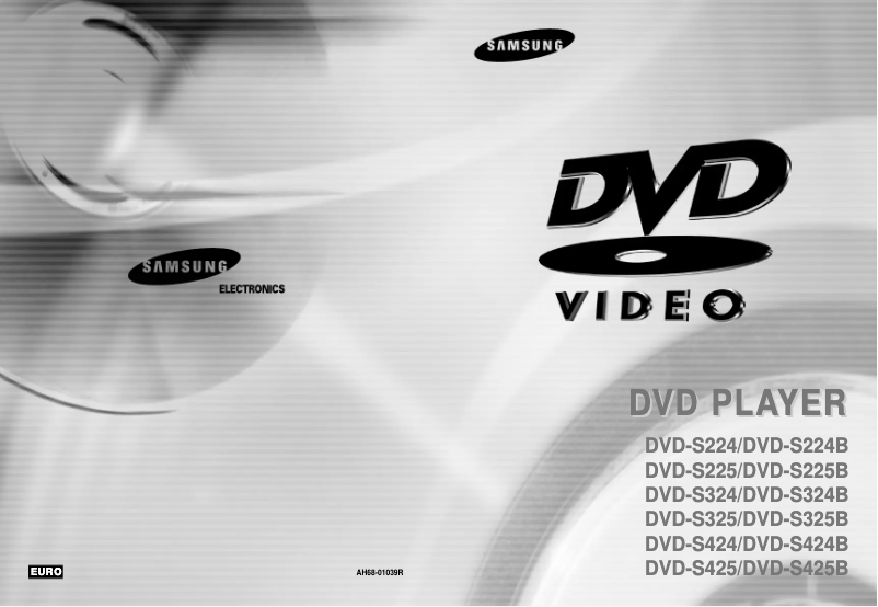 Page 1 of the manual User Manual Samsung DVD-S324