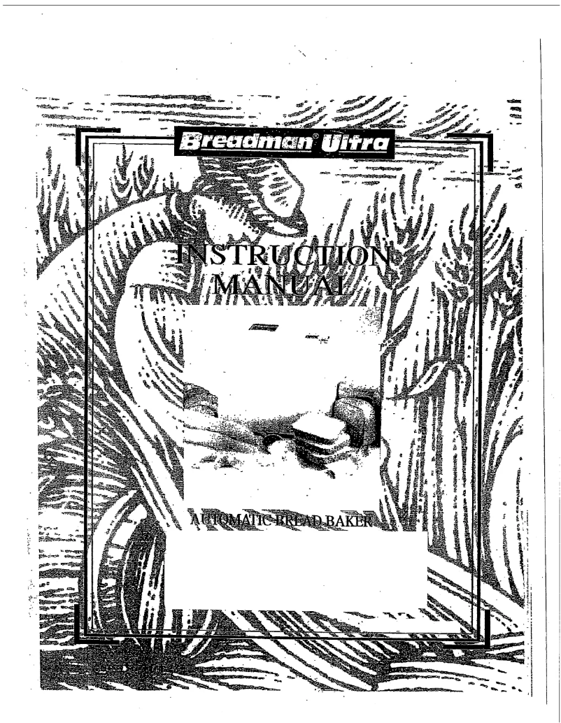 First page image of the manual for Ultra TR700