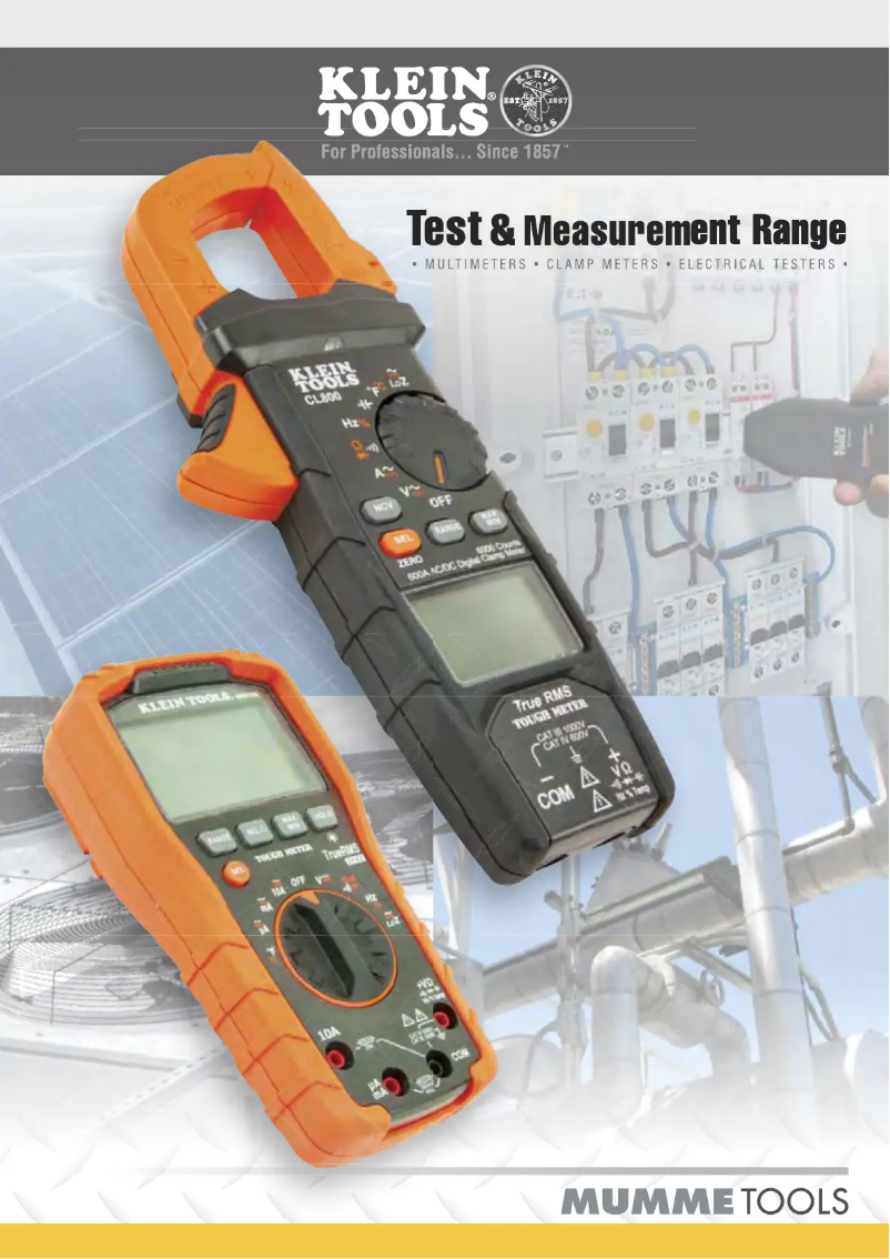 Image de la première page du manuel de l'appareil MM500