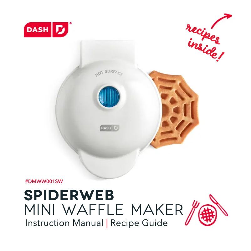 First page image of the manual for Spider Web Mini DMWW001SW