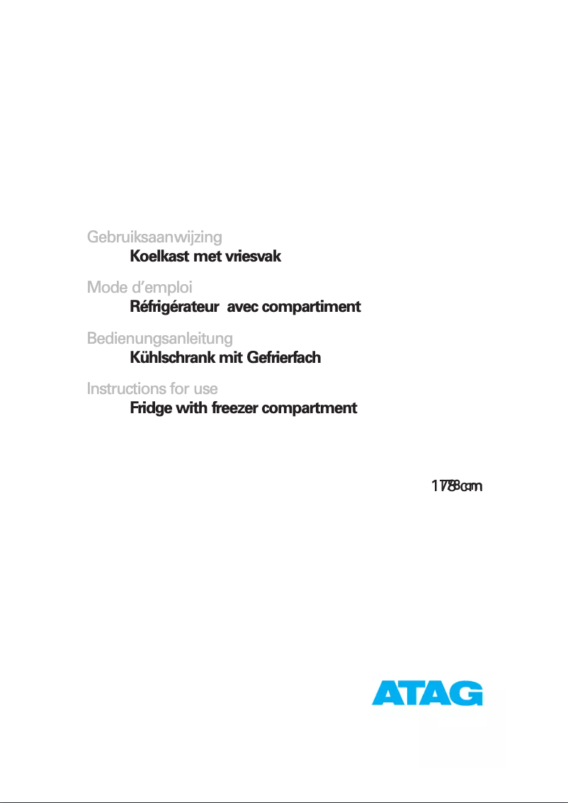 Image de la première page du manuel de l'appareil KS21178B