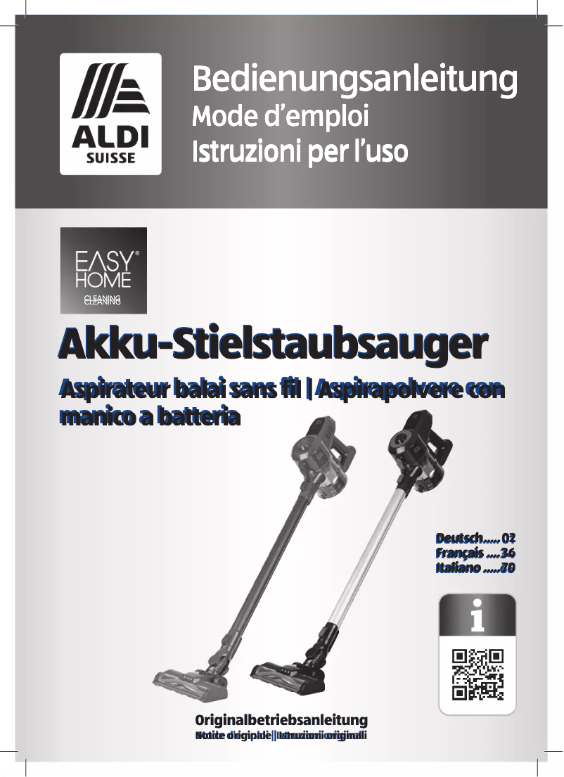 Page 1 of the manual User Manual Easy Home GT-SF-VCS-02