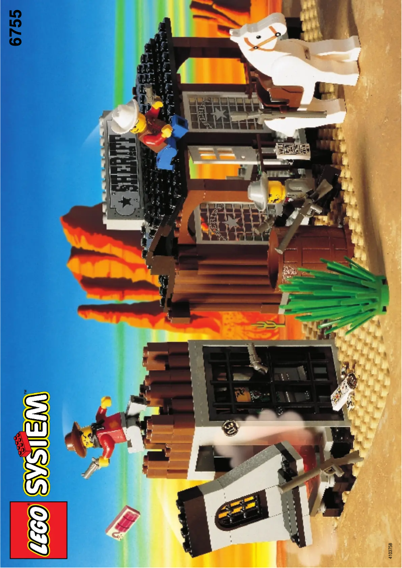 Page 1 of the manual User Manual Lego SHERIFF'S OFFICE AND JAIL