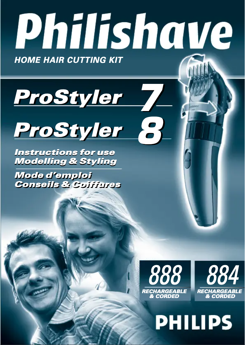 Page 1 de la notice Manuel utilisateur Philips HQC888