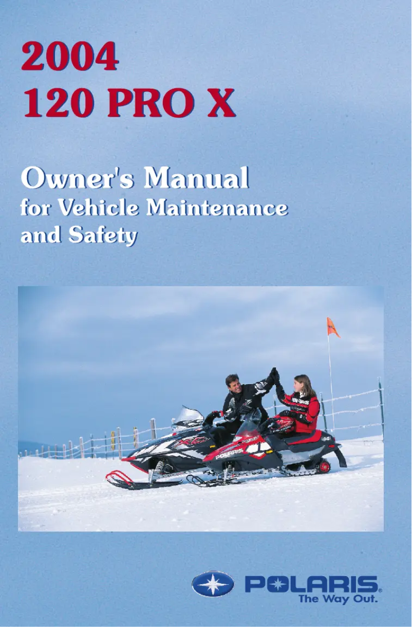 First page image of the manual for 120 Pro X (2004)