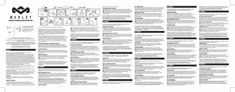 Page 1 of the manual User Manual House of Marley Rebel