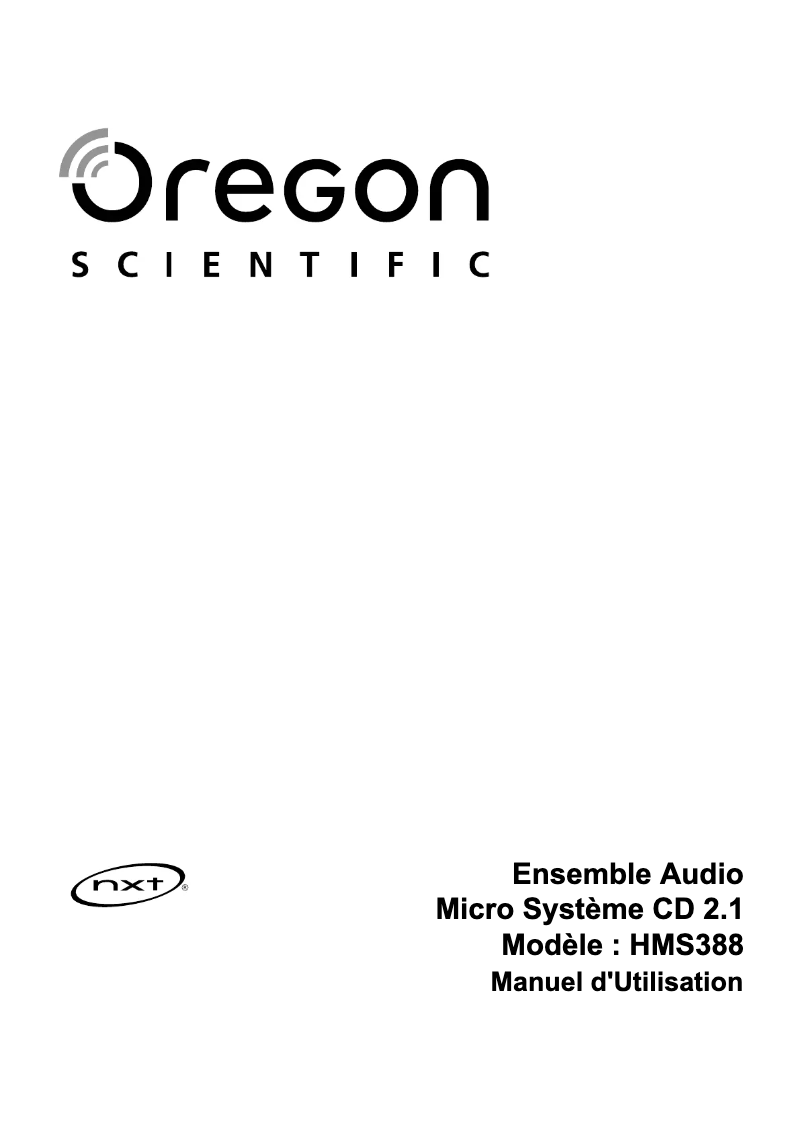 First page image of the manual for HMS388