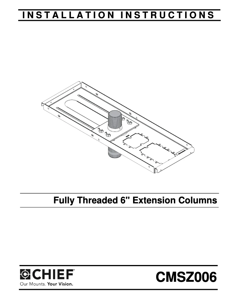 First page image of the manual for CMSZ006