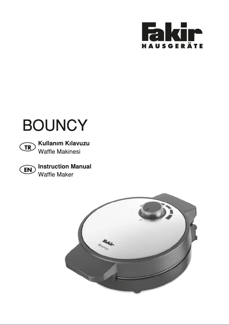 First page image of the manual for Bouncy