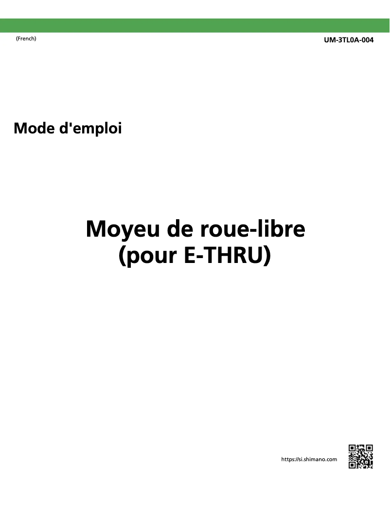 First page image of the manual for FH-M6010