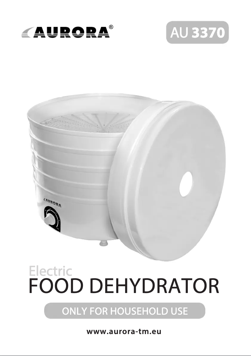 Page 1 of the manual User Manual Aurora AU3370