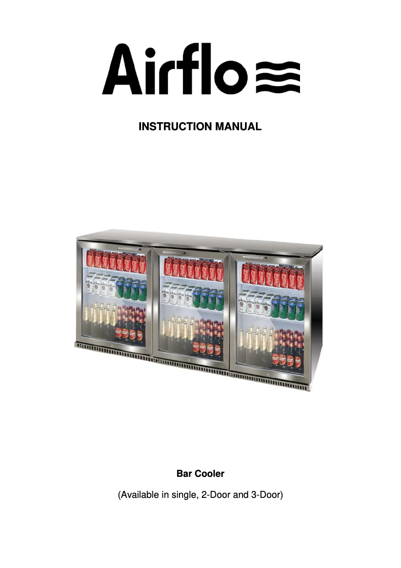 Page 1 of the manual User Manual Airflo AFF333