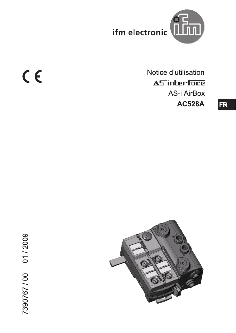 First page image of the manual for AC528A