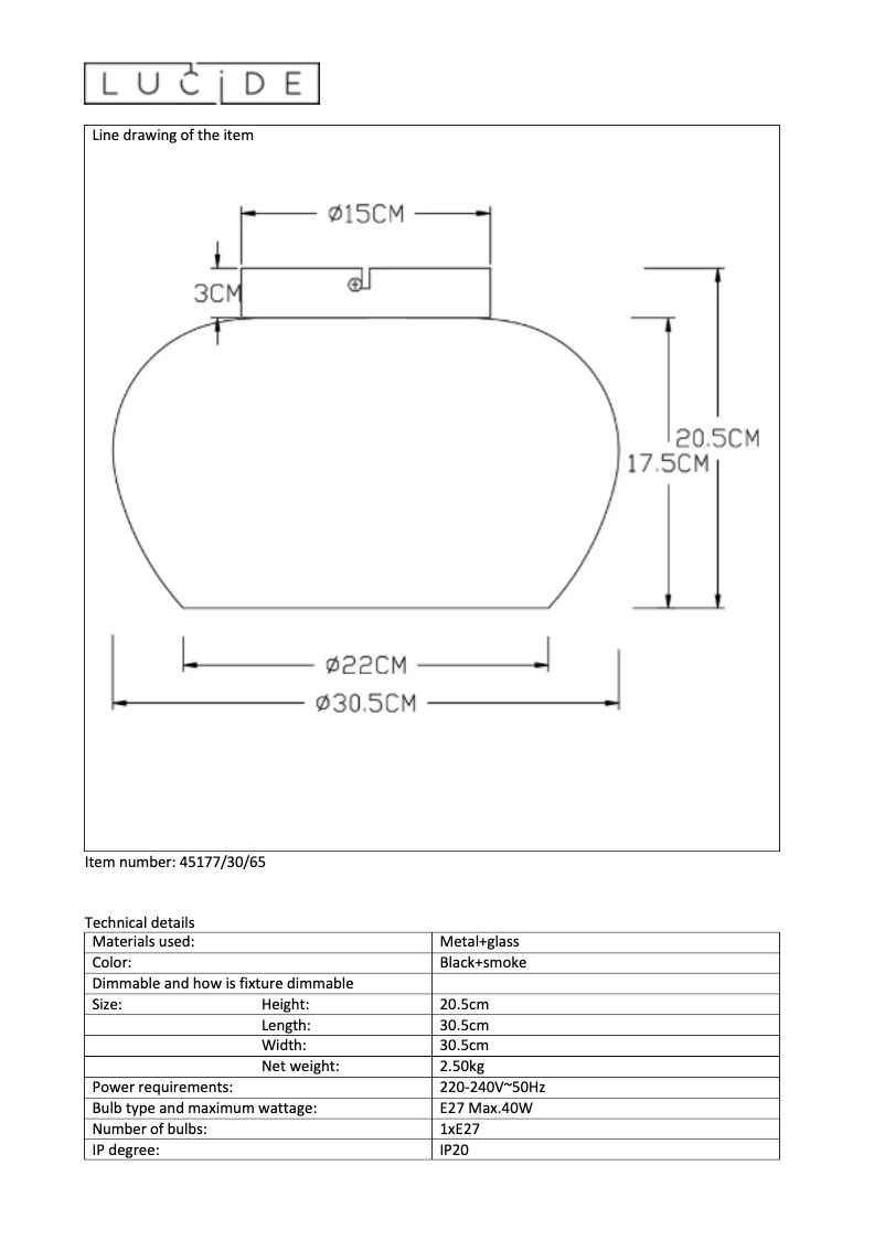 Image de la première page du manuel de l'appareil Judi