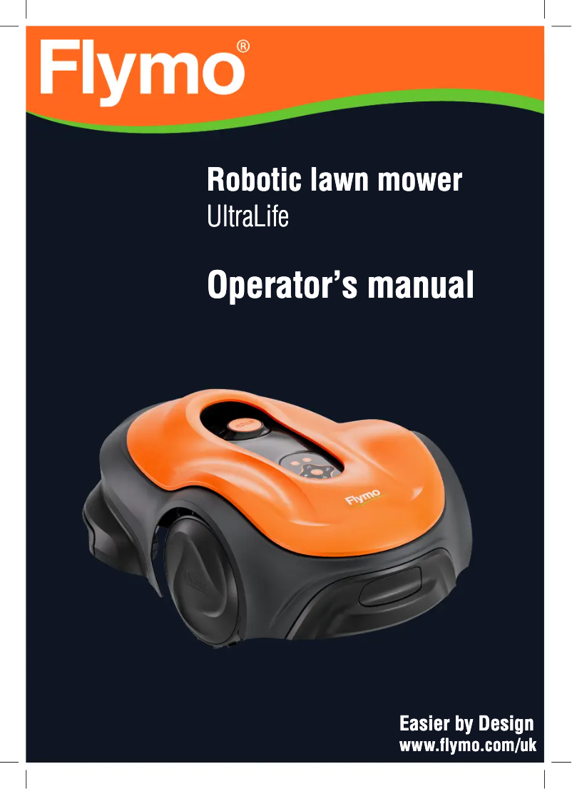 Page 1 of the manual User Manual Flymo UltraLife 1500