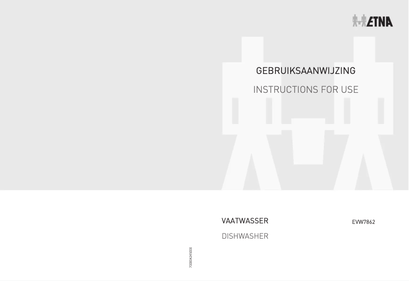 First page image of the manual for EVW7862WIT