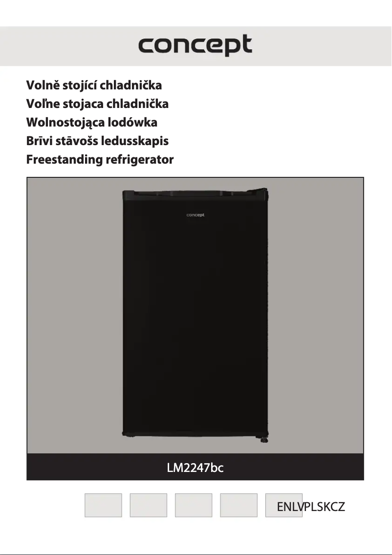 First page image of the manual for LM2247bc