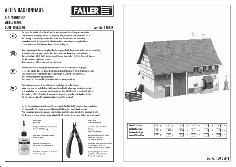 Page 1 of the manual User Manual Piko 130558
