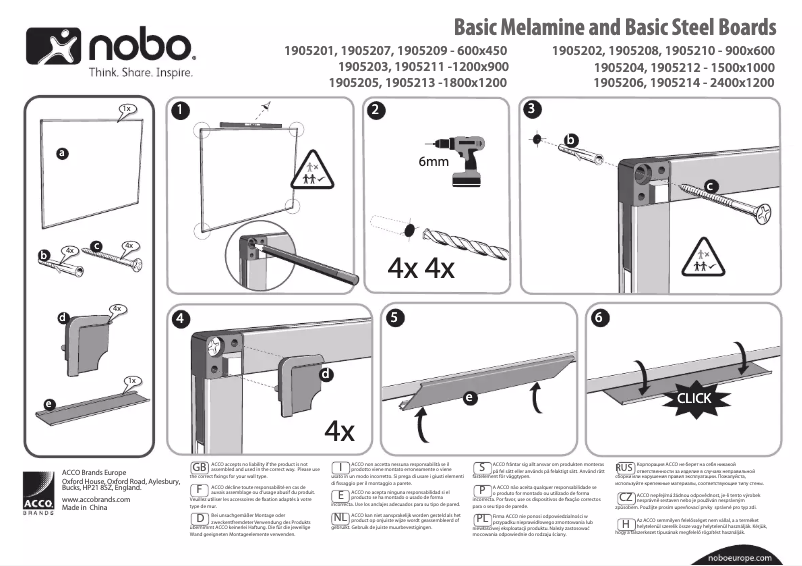 First page image of the manual for Basic