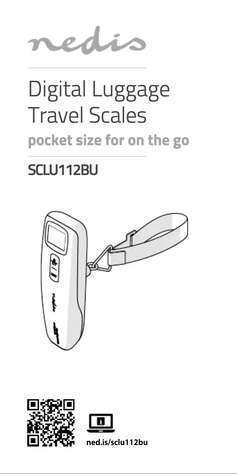 Page 1 of the manual User Manual Nedis SCLU112BU