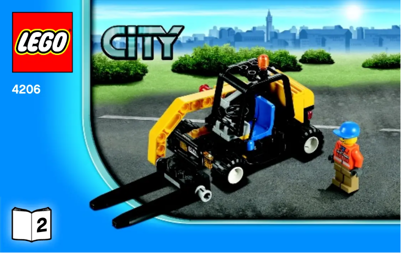 Page 1 of the manual User Manual Lego City 4206
