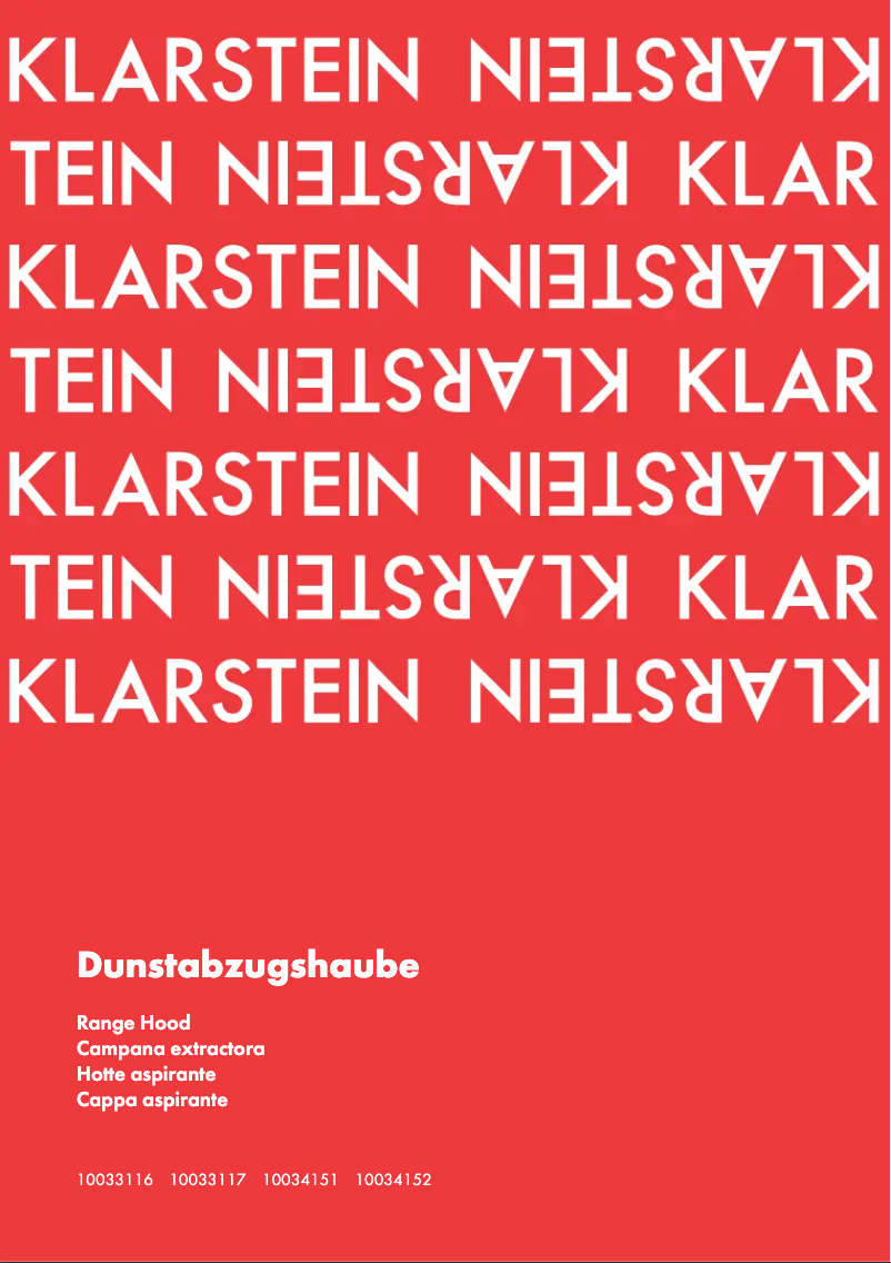 First page image of the manual for 10034151