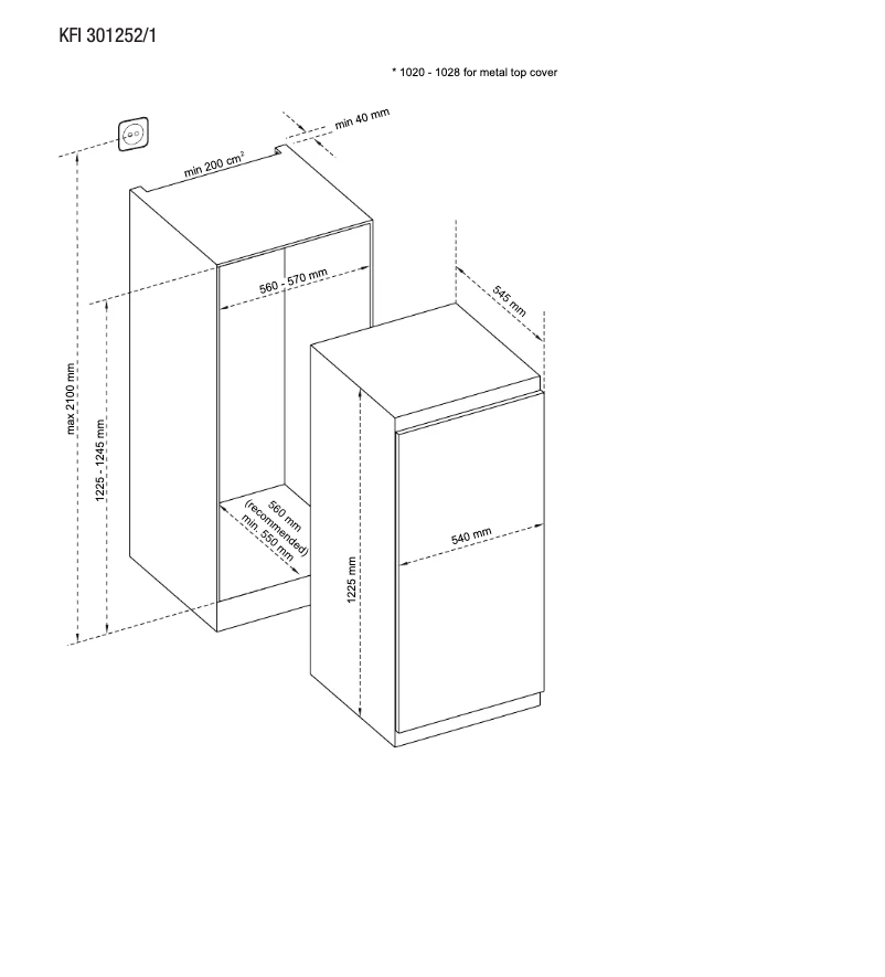 First page image of the manual for KFI 301252/1