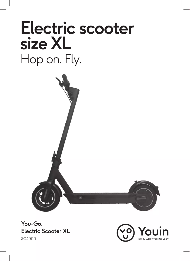 Page 1 of the manual User Manual Youin You-Go XL