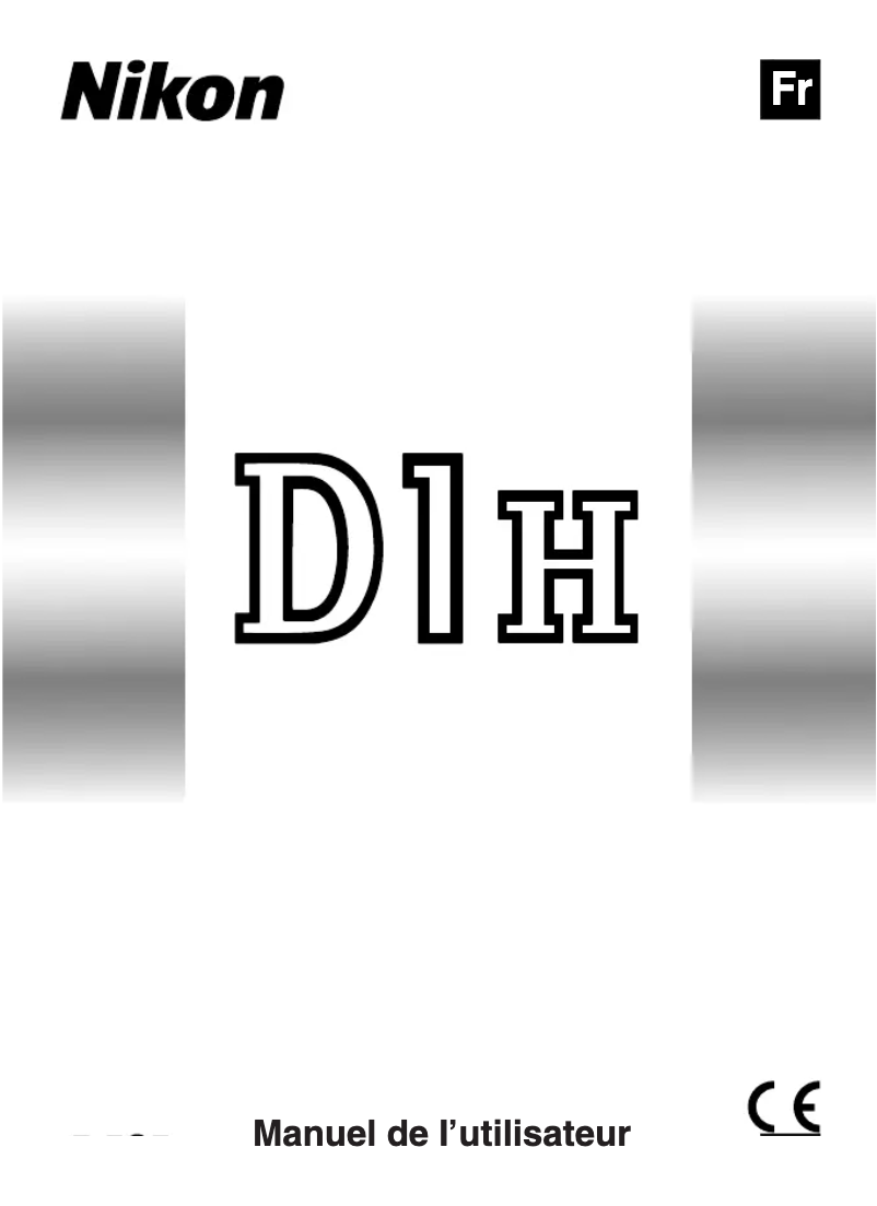 First page image of the manual for D1H