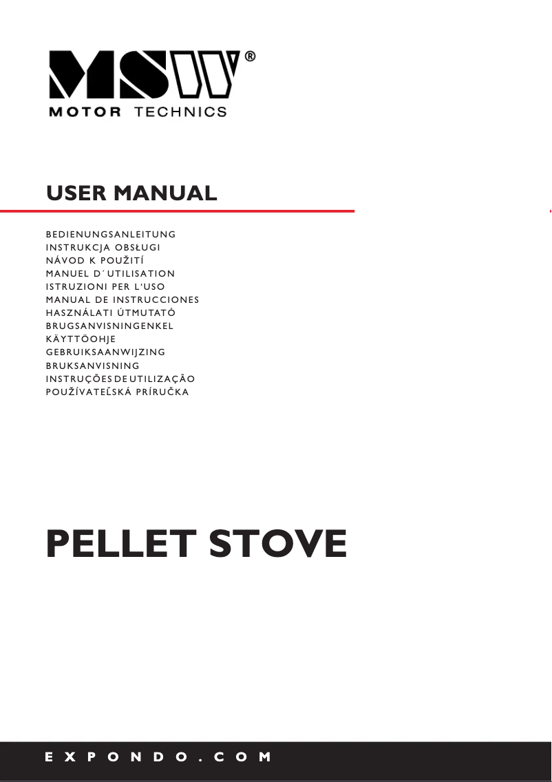First page image of the manual for MSW-PLT-N8