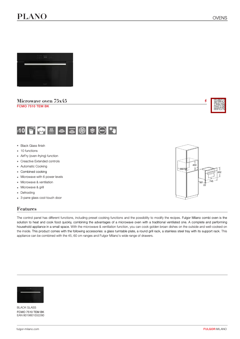 First page image of the manual for FCMO 7510 TEM