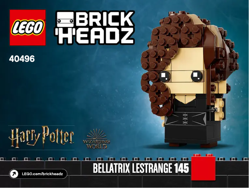 First page image of the manual for Bricheadz 40496