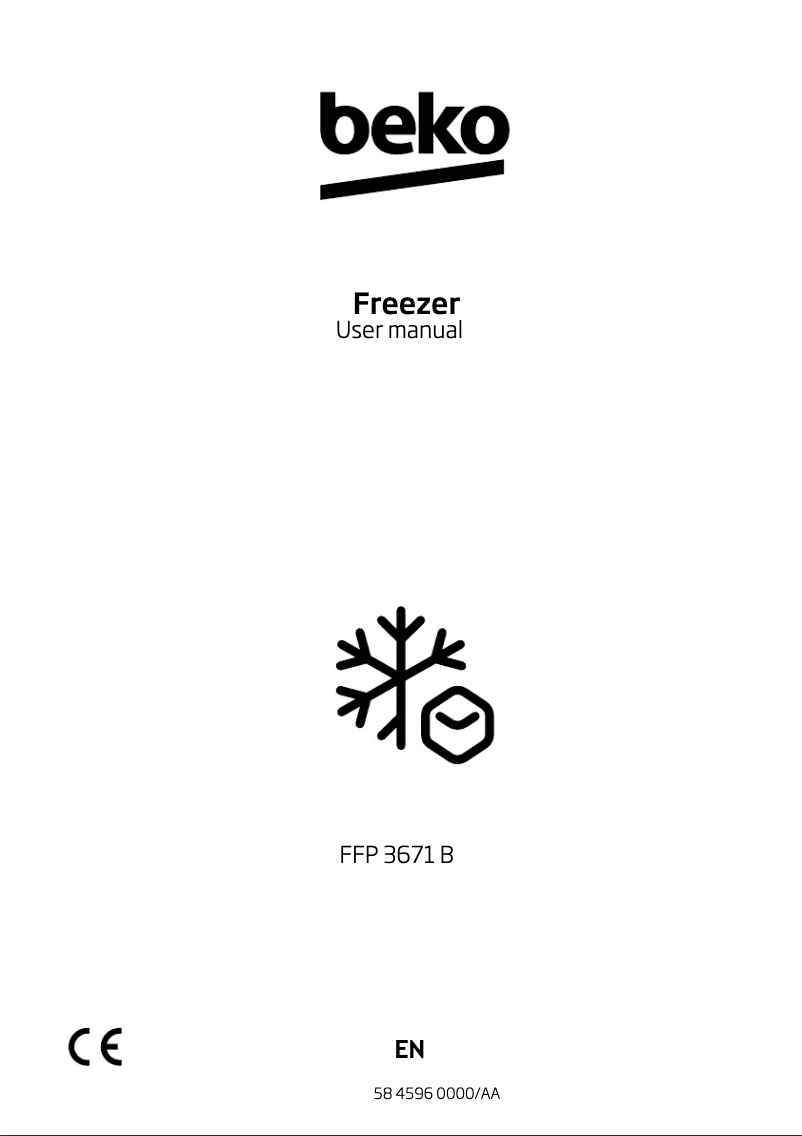 First page image of the manual for CXFG3790S