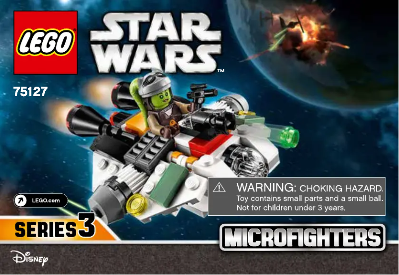 First page image of the manual for Star Wars 75127