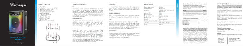 Page 1 of the manual User Manual Vorago KSP-180