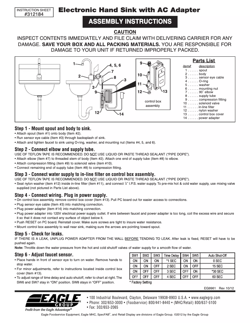 First page image of the manual for P1916FE